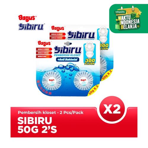 Foto Produk TWIN PACK - Bagus Sibiru 50 Gr x 2 (Pembersih Kloset) dari Bagus Official Store