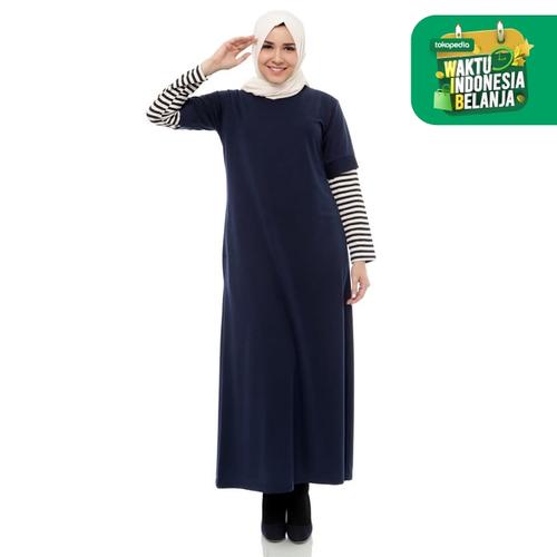 Foto Produk Mybamus Lacost Stripe Dress Navy M14165 R61S4 dari Mybamus Official