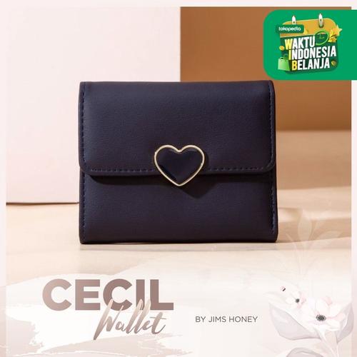 Foto Produk Jims Honey - Cecil Wallet Dompet Wanita Kecil - Biru dari JIMS HONEY OFFICIAL