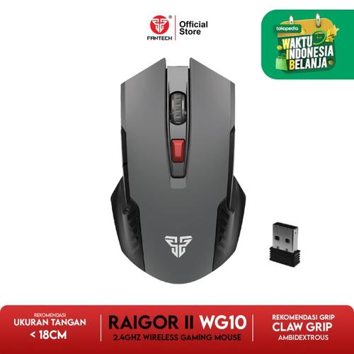 Foto Produk Fantech RAIGOR II WG10 Mouse Wireless Gaming - Space Grey dari Fantech Official Store