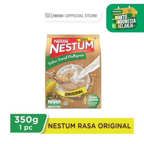 Foto Produk Nestle NESTUM Bubur Sereal Multigrain Pouch 350gram Original dari Nestle Indonesia