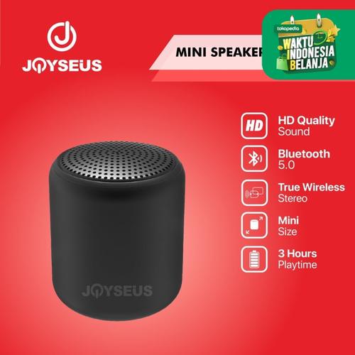 Foto Produk JOYSEUS JS02 Speaker Mini Portable Stereo Bluetooth 5.0 - OT0029 dari Joyseus Official Store