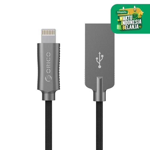 Foto Produk ORICO Lightning Data Cable iphone 15cm - LTU-015 - Hitam dari ORICO INDONESIA
