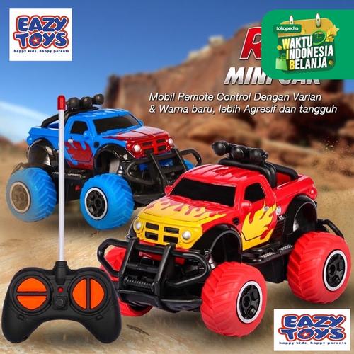 Foto Produk RC Rock Crawler Mobil Remote Kontrol Jeep Off Road Mini - tanpa baterai dari EAZYTOYS