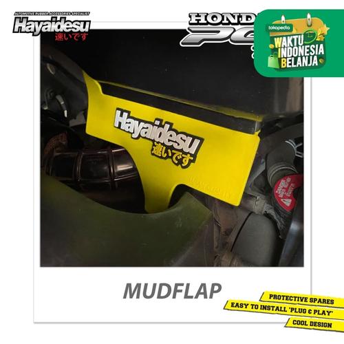 Foto Produk Hayaidesu Honda PCX Mudflap Penahan Lumpur - Biru dari Hayaidesu Indonesia