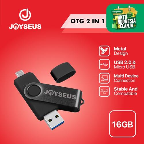 Foto Produk JOYSEUS OTG rotating flash Disk USB 2.0 32 GB pen drive - KP0016 - 16 gb dari Joyseus Official Store