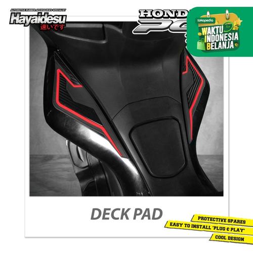 Foto Produk Hayaidesu PCX Deck Pad Body Protec Cover - Merah dari Hayaidesu Indonesia