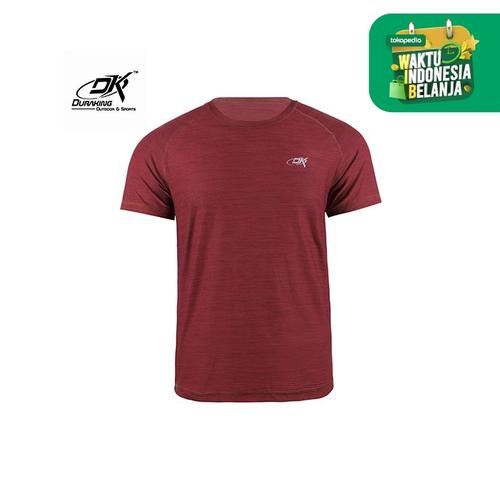 Foto Produk Running Jersey - DK Basic Color Tee Man Maroon - S dari Duraking Outdoor&Sports