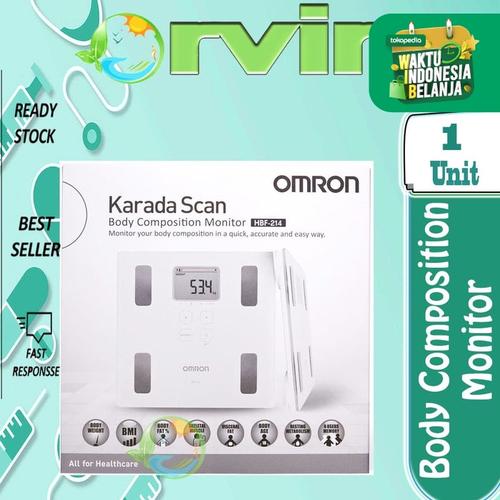 Foto Produk OMRON KARADA SCAN BODY COMPOSITION MONITOR HBF-214/ALAT UKUR KOMPOSISI dari Orvin Health & Beauty