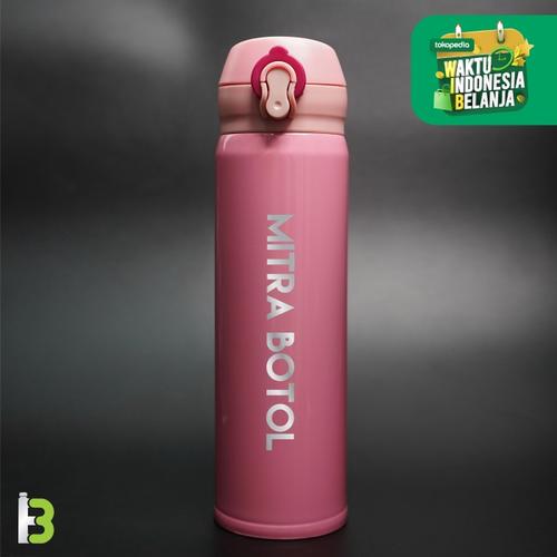Foto Produk CUSTOM TUMBLER TERMOS NIAGARA SOVENIR/PROMOSI PRINT UV COLOR 1SISI - Merah Muda dari MitraBotol