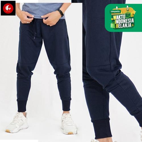 Foto Produk Celana Jogger Pants Sydney DarkGrey Okechuku Sweatpants Basic Training - Navy dari Okechuku