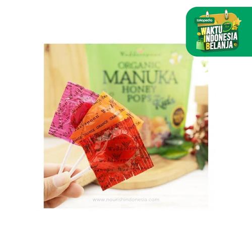 Foto Produk Wedderspoon, Organic Manuka Honey Pops For Kids, 1pc pop dari Nourish Indonesia