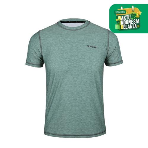 Foto Produk DK Super Light V2 (Man) T Heather Seamless Anti Viral Lime Stone - SLIM FIT, M dari Duraking Outdoor&Sports