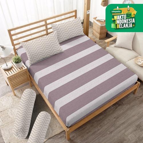 Foto Produk Sprei Nikita Kintakun Dluxe Microfiber Putih (5in1) 20 cm Double - 160 x 200 dari Kintakun Sprei Bedcover