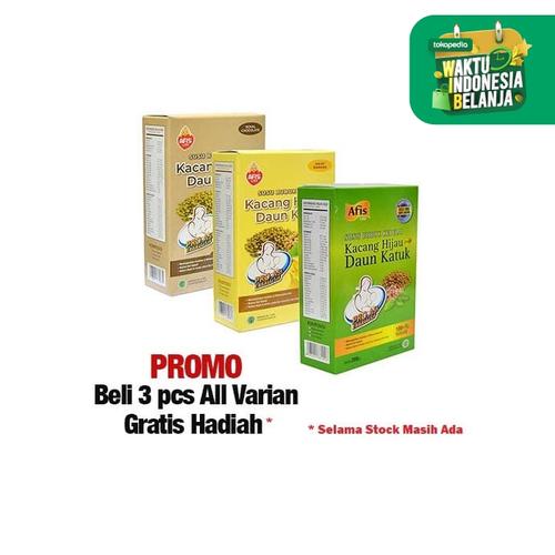 Foto Produk Afis Susu Daun Katuk Booster Asi Susu Pelancar Asi Susu Bubuk Kedelai - ORIGINAL dari i do my hobbies