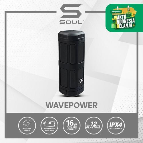 Foto Produk SOUL WAVEPOWER - Weatherproof Wireless Speaker dari Soul official
