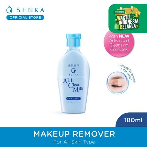 Foto Produk SENKA All Clear Milk 180mL (Milk Cleanser) dari Senka Official Store