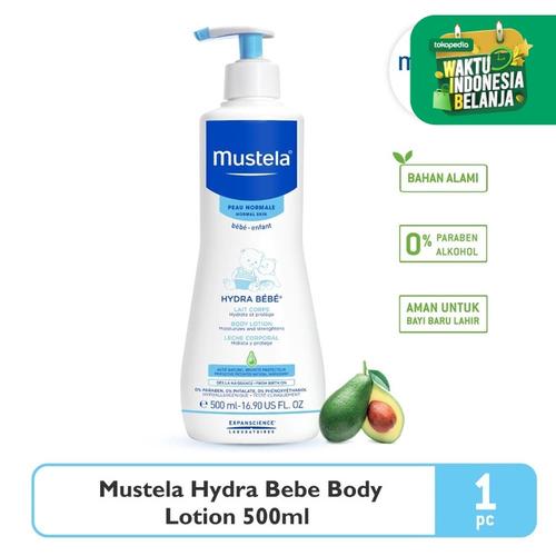 Foto Produk Mustela Hydrabebe Body lotion 500 ml dari Mustela Indonesia
