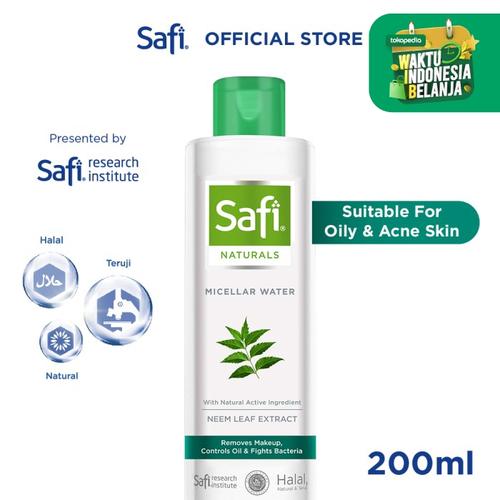 Foto Produk Safi Naturals Micellar Water With Neem 100ml dari Safi Official Store
