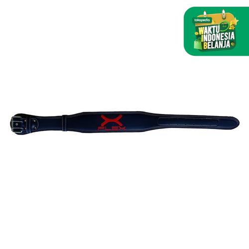 Foto Produk FLEXZONE Sabuk Gym - Navy - for Fitness Gym Weight Lifting FAS-001DK - XL dari FLEXZONE