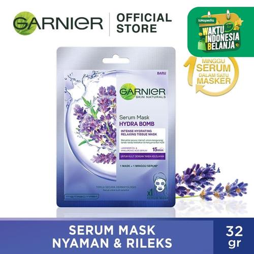 Foto Produk Garnier Serum Mask Hydrabomb Lavender dari Garnier Official