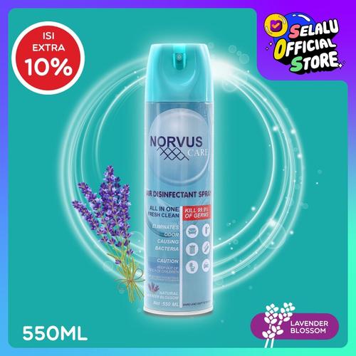Foto Produk NORVUS Air Disinfectant Spray Aerosol 550ml - Natural Lavender Blossom dari Norvus Indonesia