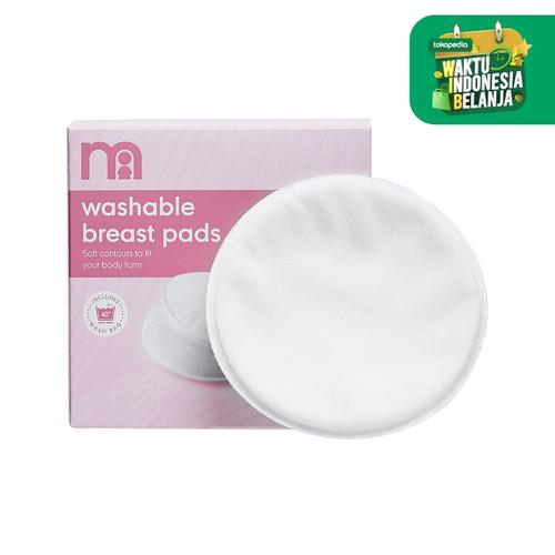 Foto Produk mothercare washable breast pads - 6 pack dari Mothercare ELC Official