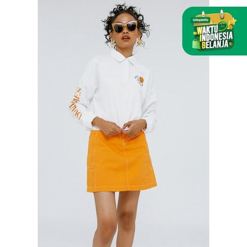 Foto Produk Colorbox Printed Sweatshirt I:Stkfjn120F020 White - White, XS dari Colorbox Indonesia