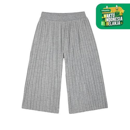 Foto Produk Mothercare grey marl palazzo wide-leg trousers - GREY, 3-4 years dari Mothercare ELC Official