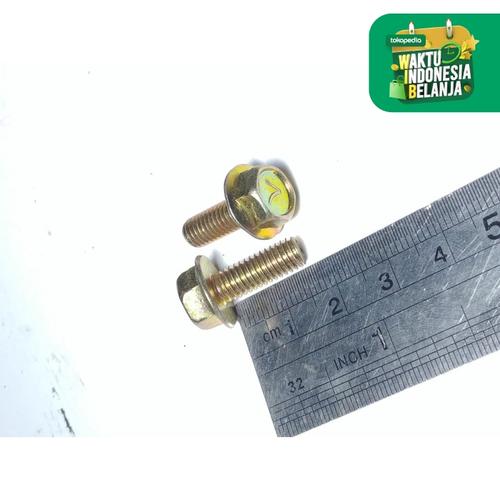 Foto Produk Baut Kunci 10 Topi 1.5 Cm Cocok Untuk Tutup Knalpot Dan Plat Nomer dari Lestari Motor 2