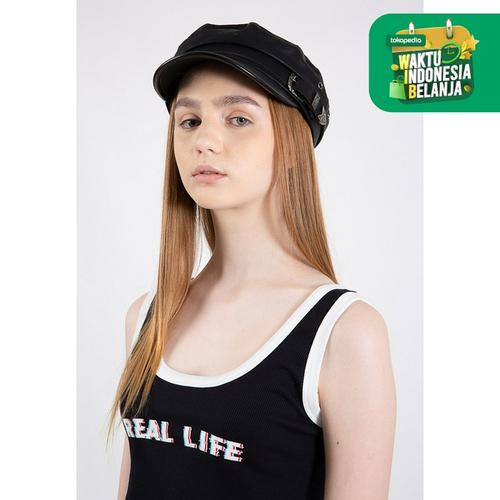 Foto Produk Colorbox Nautical Black Cap With Buckle Detail I1Htpasc220B001 - Hitam, All Size dari Colorbox Indonesia