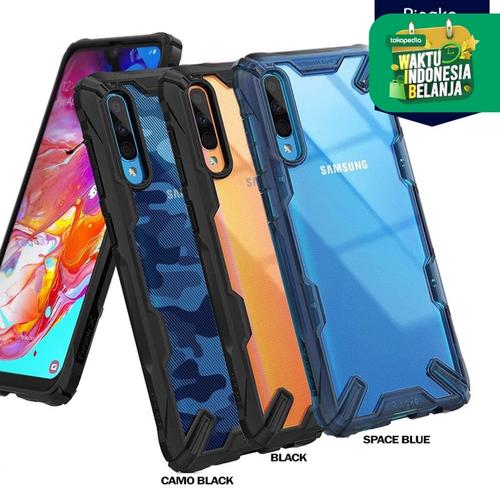 Foto Produk Case Galaxy A70s / A50s / A30s 2019 Ringke FUSION X Anti Crack - Black, A70s dari Unicase Store