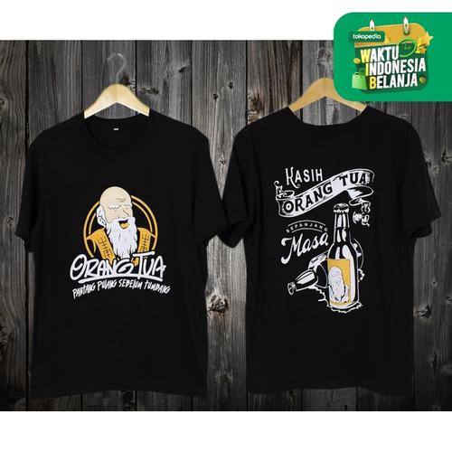 Foto Produk FortKlass ORANG TUA KAOS SABLON PRIA | KAOS PRIA | KAOS DISTRO TSHIRT - L dari FortKlass