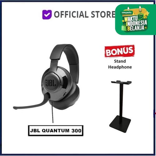 Foto Produk JBL Quantum 300 Gaming Headphones JBLQ300 Q300 Q 300 Headset JBL - Free Stand dari DUNIA COMPUTER & SERVICE