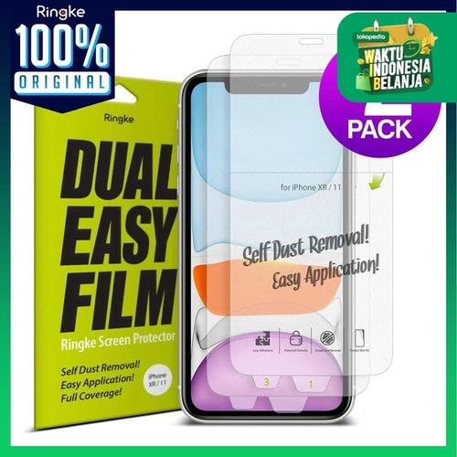 Foto Produk Screen Protector iPhone 11 Pro Max / 11 Pro / 11 Ringke Dual Easy - 11 Pro dari Unicase Store