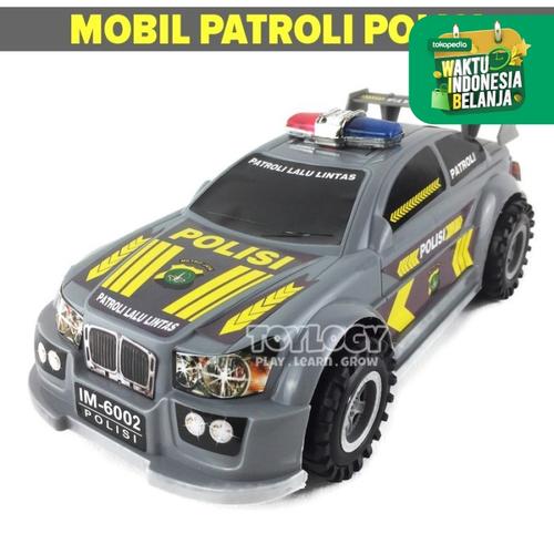 Foto Produk Mainan Anak Mobil Polisi Patroli Lalu Lintas Indonesia Police Car dari Toylogy