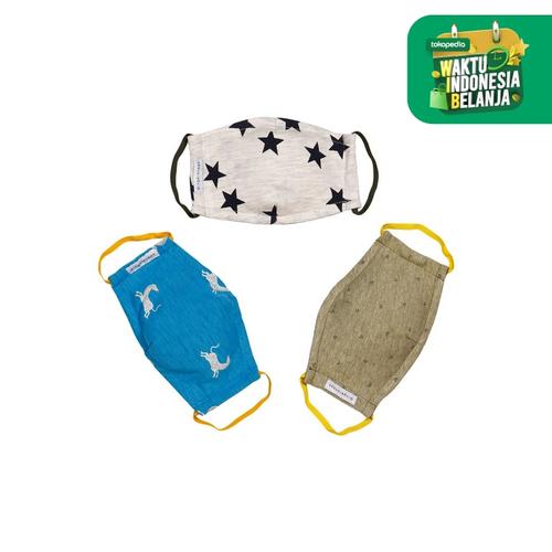 Foto Produk Gingersnaps Supermask 1 Face Mask Multicolor-0002-3 - S dari Gingersnaps Official