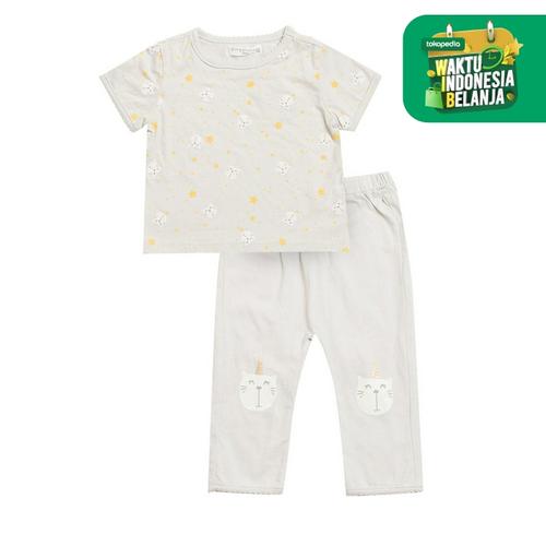 Foto Produk Gingersnaps Baby Cosmic Dreamer Sleepwear Pants Lunar Rock - 6 m dari Gingersnaps Official