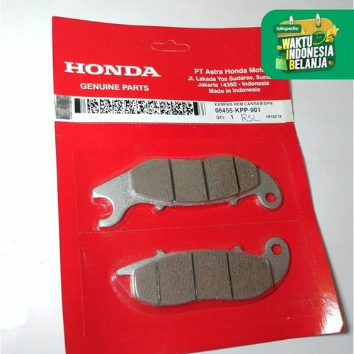 Foto Produk Kampas Rem Dispad Depan Verza Cbr150 Cb150R Megapro New Tiger Revo Ori dari Lestari Motor 2