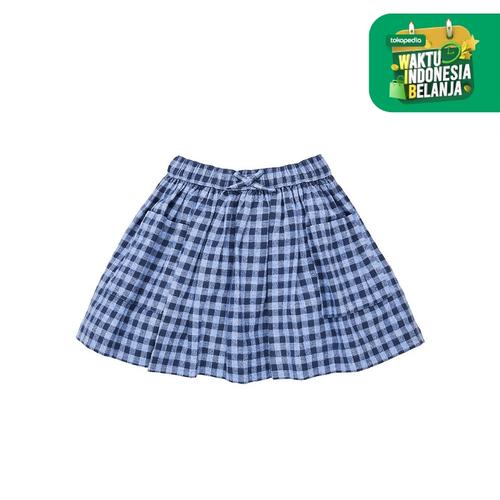 Foto Produk Mothercare blue check skirt - 3-4 years dari Mothercare ELC Official