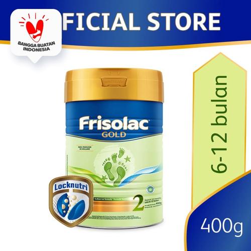 Foto Produk Frisolac Gold 2 Susu Formula Bayi 6-12 Bulan 400g dari Friso Official Store