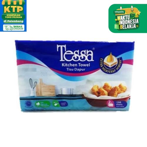 Foto Produk Promo Tisu Tessa Hand Towel / Tissue dapur / tissue minyak isi 3 roll dari weneedpackaging