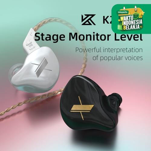 Foto Produk KZ EDX Stage Monitoring IEM Single Driver Earphone - MIC dari Sinfonia Music Shop