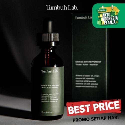 Foto Produk Tumbuh Lab Hair Oil Tumbuhlab Peppermint (Free Hand Sanitizer) dari Selfcare House