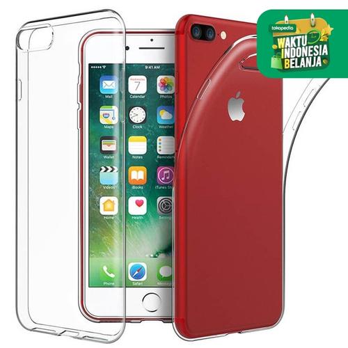 Foto Produk Slim TPU Case iPhone 7 Plus - 8 Plus - Casing Cover Soft Clear dari Logay Accessories