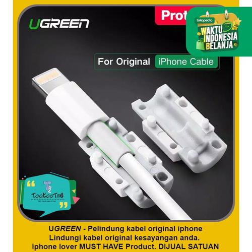 Foto Produk UGREEN Original Pelindung Kabel Charger / Cable Protector for Ipnone dari tookootri