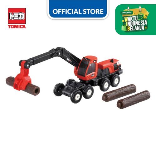 Foto Produk Tomica Long #136 Komatsu Harvester 931XC dari Takara Tomy