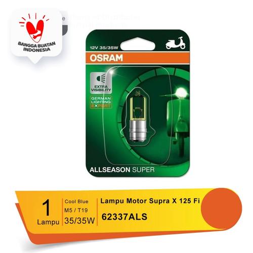Foto Produk Osram Lampu Depan Motor Honda Supra X 125 Fi 2011-on - 62337ALS dari Osram Automotive