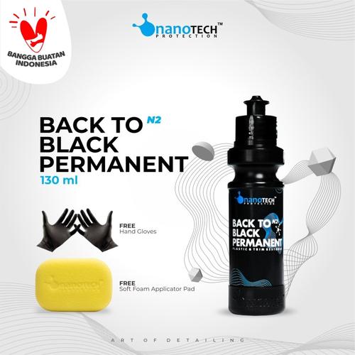Foto Produk Back To Black Permanent Plastic & Trim Restorer Nanotech Protection dari Nanotech Protection