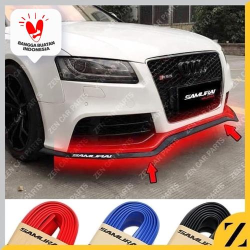 Foto Produk Karet Lips Lis Bumper Bemper Mobil Universal SAMURAI Car Skirt Protect - Merah dari Zen Car Parts